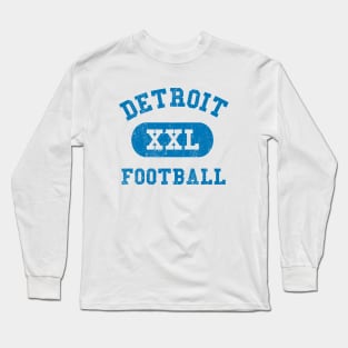 Detroit Football Long Sleeve T-Shirt